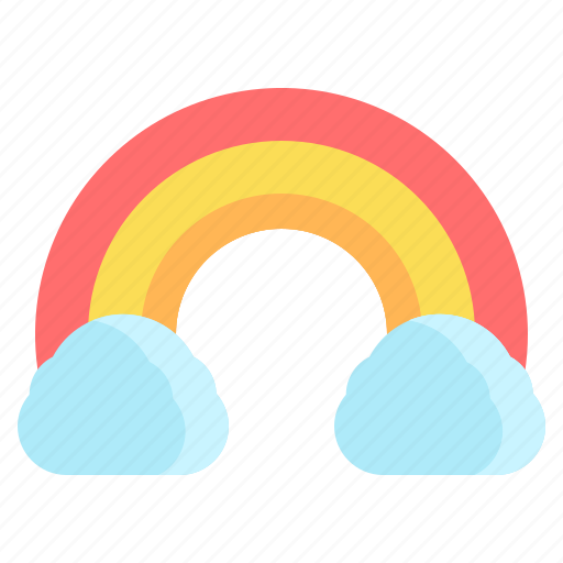 Cloud, forecast, nature, rainbow, weather icon - Download on Iconfinder