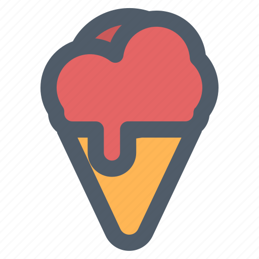 Cream, dessert, food, ice, ice cream, sweet icon - Download on Iconfinder