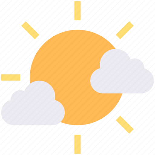 Cloud, day, forecast, sun, sunny, weather icon - Download on Iconfinder