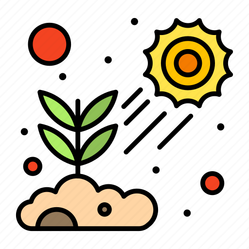 Growing, leaf, light, plant, sun icon - Download on Iconfinder