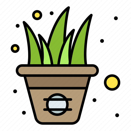 Flowers, garden, grass, pot icon - Download on Iconfinder