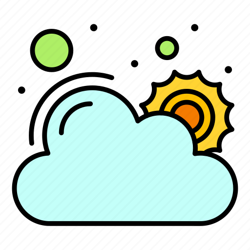 Cloud, day, sun, sunny, weather icon - Download on Iconfinder