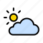 climate, cloud, forecast, sun, weather 