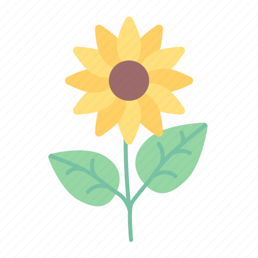 Flower, spring, sunflower, plant icon - Download on Iconfinder