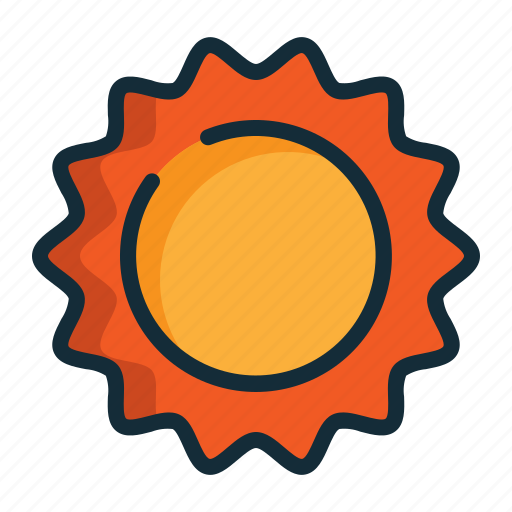 Sun, sunny, weather, forecast, summer, vacation, beach icon - Download on Iconfinder