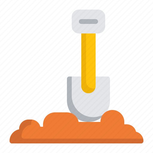 Shovel, tool, framing, work, building, construction, job icon - Download on Iconfinder