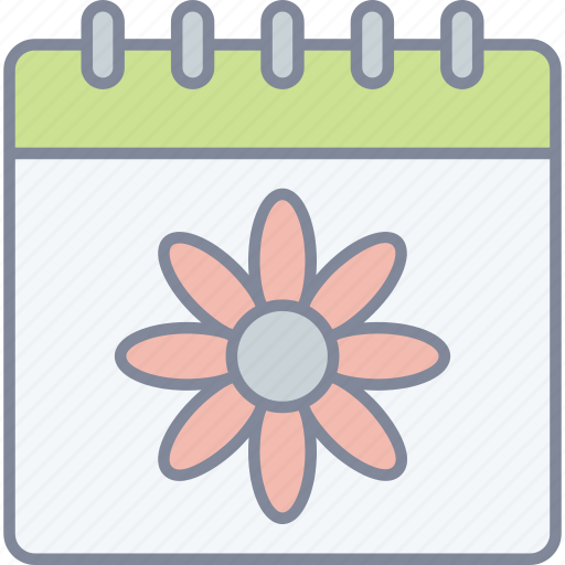 Spring, time, calendar, flower icon - Download on Iconfinder