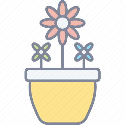 Flower, pot, indoor plant, flowers icon - Download on Iconfinder