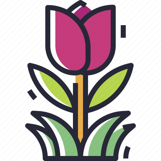 Tulip, flower, plant, floral icon - Download on Iconfinder