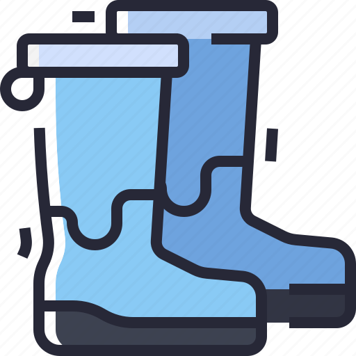 Rain boots, boots, shoes, footwear icon - Download on Iconfinder