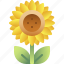 spring, sunflower, flower, nature 