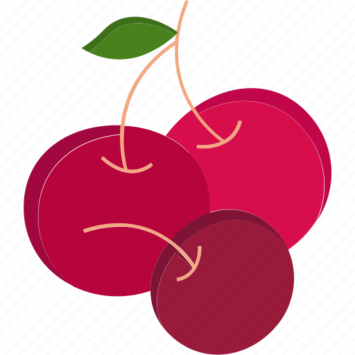 Cherry, food, fruit, sweet, healthy, dessert, fresh icon - Download on Iconfinder