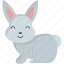 rabbit, bunny, animal, easter, pet, cute, hare, egg, mammal