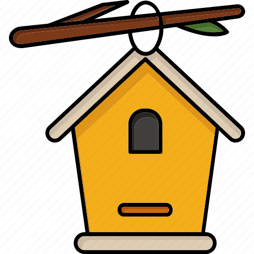 Bird house, bird, house, spring, birdhouse, pet, nature icon - Download on Iconfinder