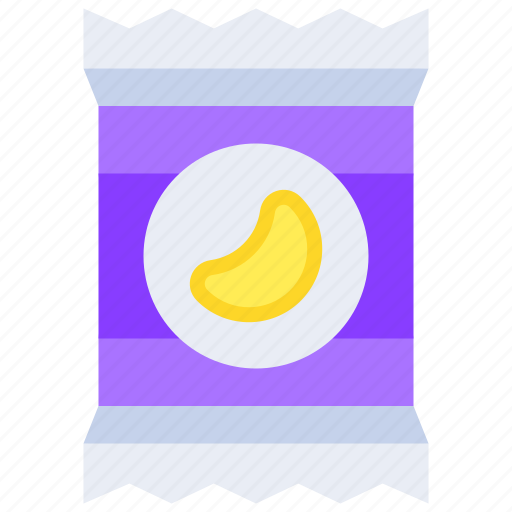 Snack, potato, chips, summer, food, dessert, nutrition icon - Download on Iconfinder