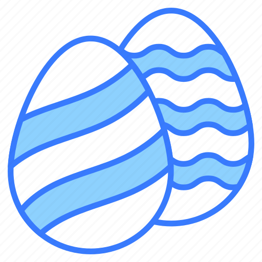 Eggs, eatable, decoravie, edible, festive, painted, colorful icon - Download on Iconfinder