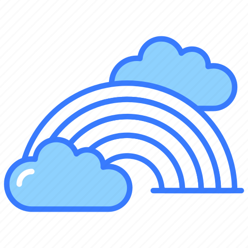 Rainbow, atmospheric, environmental, forecast, weather, climate, scene icon - Download on Iconfinder