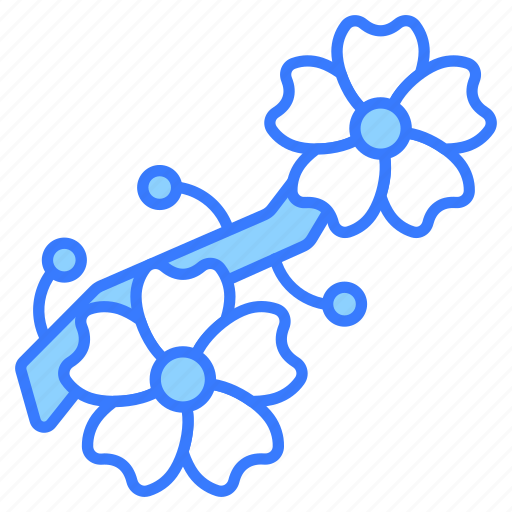 Flowers, blossom, sakura, floral, nature, branch, spring icon - Download on Iconfinder