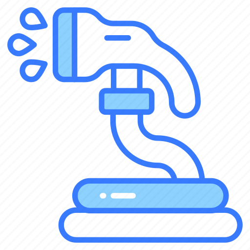 Water, hose, hosepipe, sprinkle, aqua, pipe, irrigation icon - Download on Iconfinder