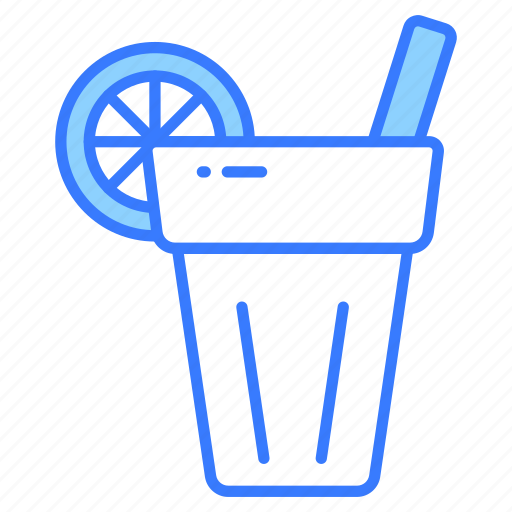 Lemonade, lemon, soda, drink, beverage, juice, glass icon - Download on Iconfinder