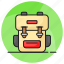 backpack, rucksack, knapsack, baggage, bag, packsack, equipment 