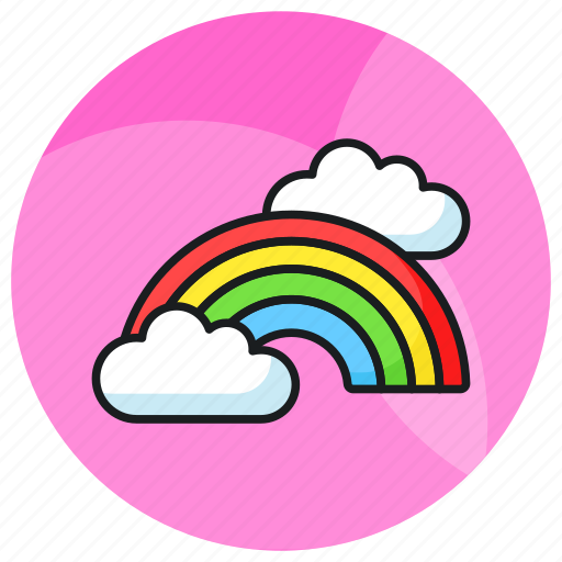 Rainbow, atmospheric, environmental, forecast, weather, climate, scene icon - Download on Iconfinder