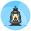 lantern, lamp, oil, vintage, burning, illumination, flame 