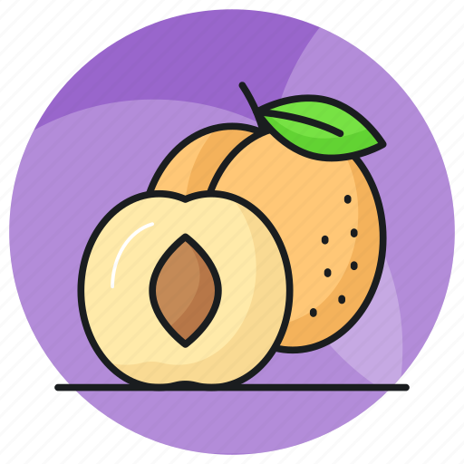 Apricots, fruit, food, healthy, nutrition, foodstuff, plums icon - Download on Iconfinder