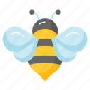 honeybee, bee, fly, mellifera, creature, bumblebee, insect