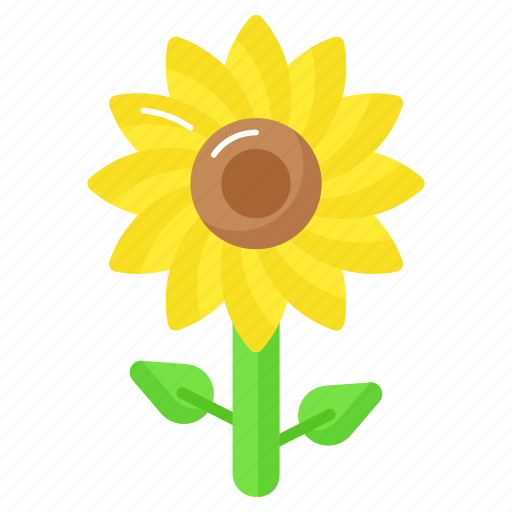 Sunflower, flower, nature, floral, petals, helianthus, plant icon - Download on Iconfinder