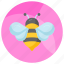 honeybee, bee, fly, mellifera, creature, bumblebee, insect 