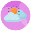 weather, forecast, cloud, sun, atmosphere, climate, sky