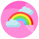 rainbow, atmospheric, environmental, forecast, weather, climate, scene