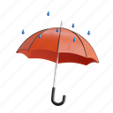umbrella, protection, parasol, season, weather, open, rain, protect 