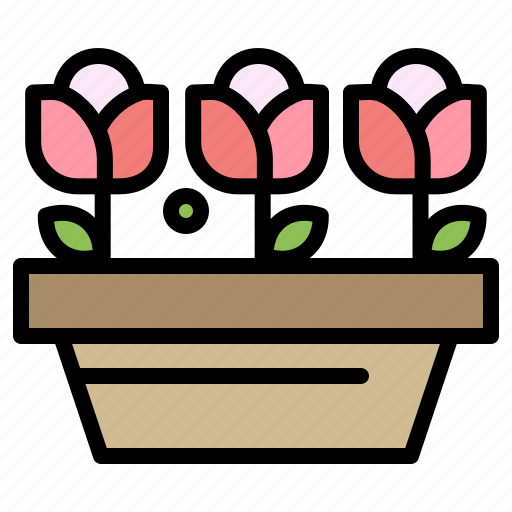 Flower, growth, plant, spring icon - Download on Iconfinder