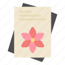 file, flower, seeds, spring