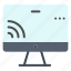 monnitor, screen, wifi 