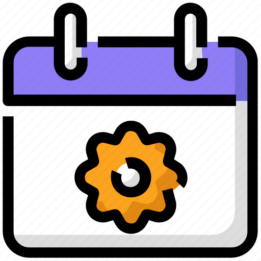 Calendar, date, easter, flower, spring icon - Download on Iconfinder