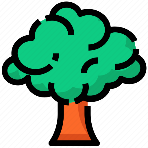 Broccoli, nature, spring, tree, vegetables icon - Download on Iconfinder