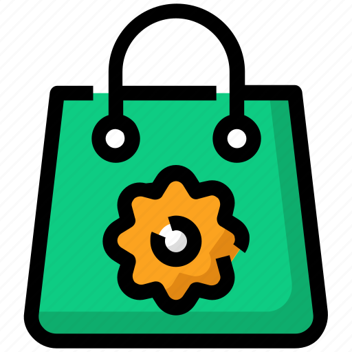 Bag, flower, shopping, spring icon - Download on Iconfinder