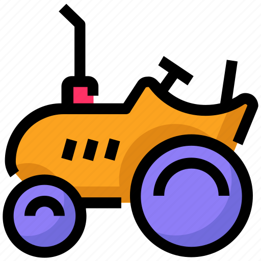 Farm, spring, tractor, vehicle icon - Download on Iconfinder