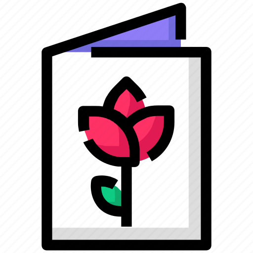 Document, flower, menu, spring icon - Download on Iconfinder