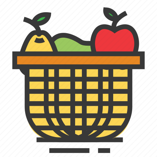 Basket, bucket, easter, fruit, season, spring icon - Download on Iconfinder