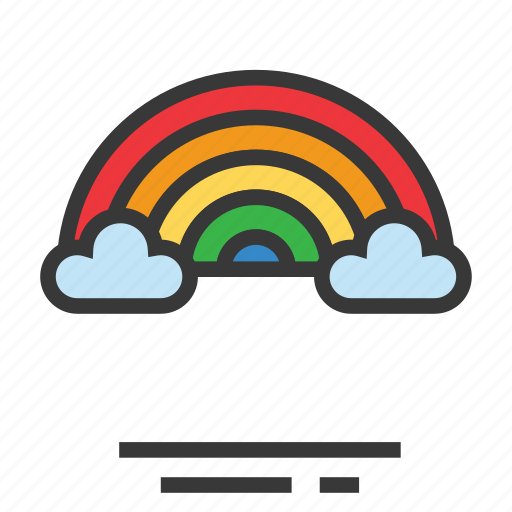 Easter, rainbow, season, spring, view icon - Download on Iconfinder