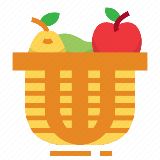Basket, bucket, easter, farming, fruit, season, spring icon - Download on Iconfinder