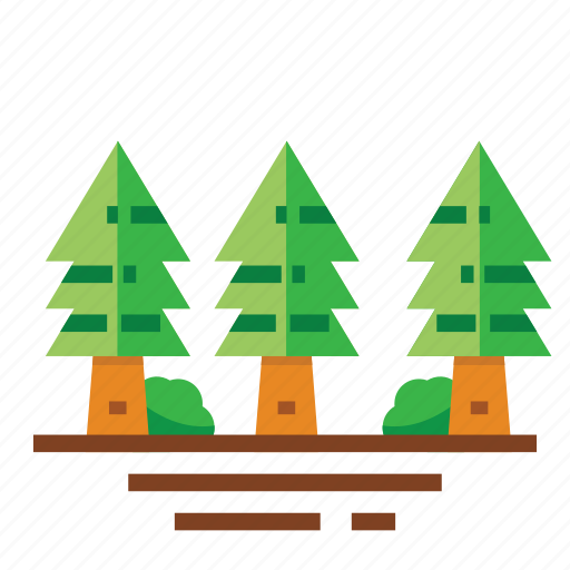 Easter, farming, forest, pines, season, spring, trees icon - Download on Iconfinder
