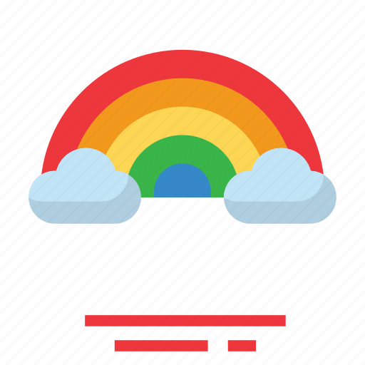 Easter, farming, rainbow, season, spring, view icon - Download on Iconfinder
