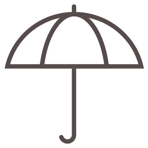 Rain, rainy, spring, sun, sunny, umbrella, weather icon - Free download