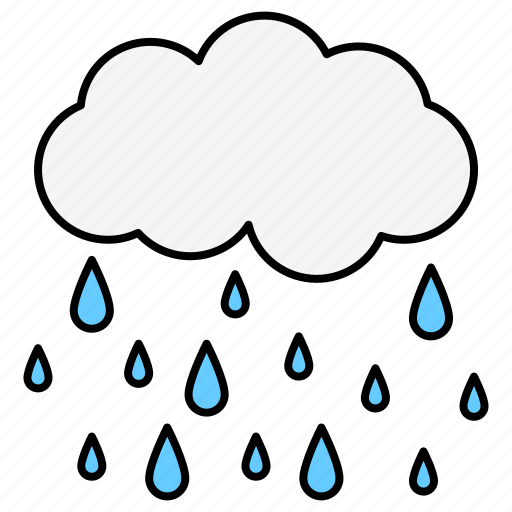 Rain, weather, climate, cloud icon - Download on Iconfinder