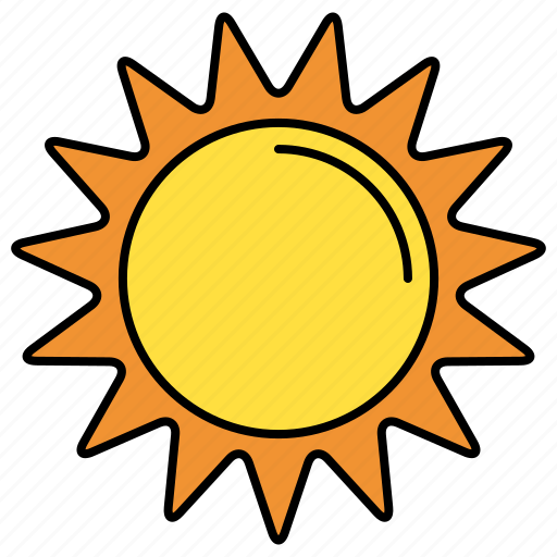 Sunny, sun, weather, summer icon - Download on Iconfinder